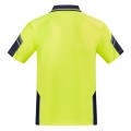 Mens Reinforced Hi Vis Squad S/S Polo