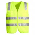 Unisex Hi Vis Full Zip Vest