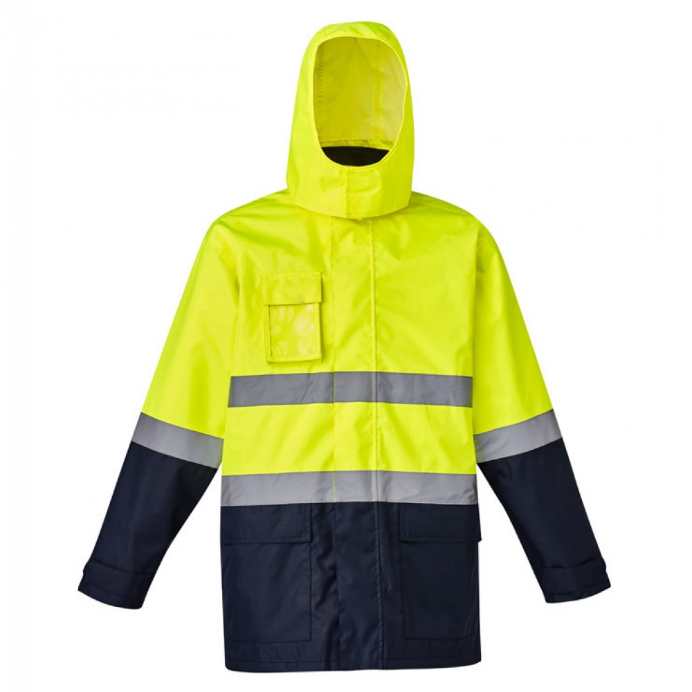 Mens Hi Vis Basic 4 in 1 Waterproof Jacket