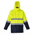 Mens Hi Vis Basic 4 in 1 Waterproof Jacket