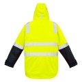 Mens Hi Vis 4 in 1 Waterproof Jacket