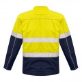 Mens Hi Vis Cotton Drill Jacket