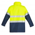 Mens Hi Vis Waterproof Lightweight Jacket