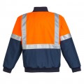 Mens HI Vis Quilted Flying Jacket