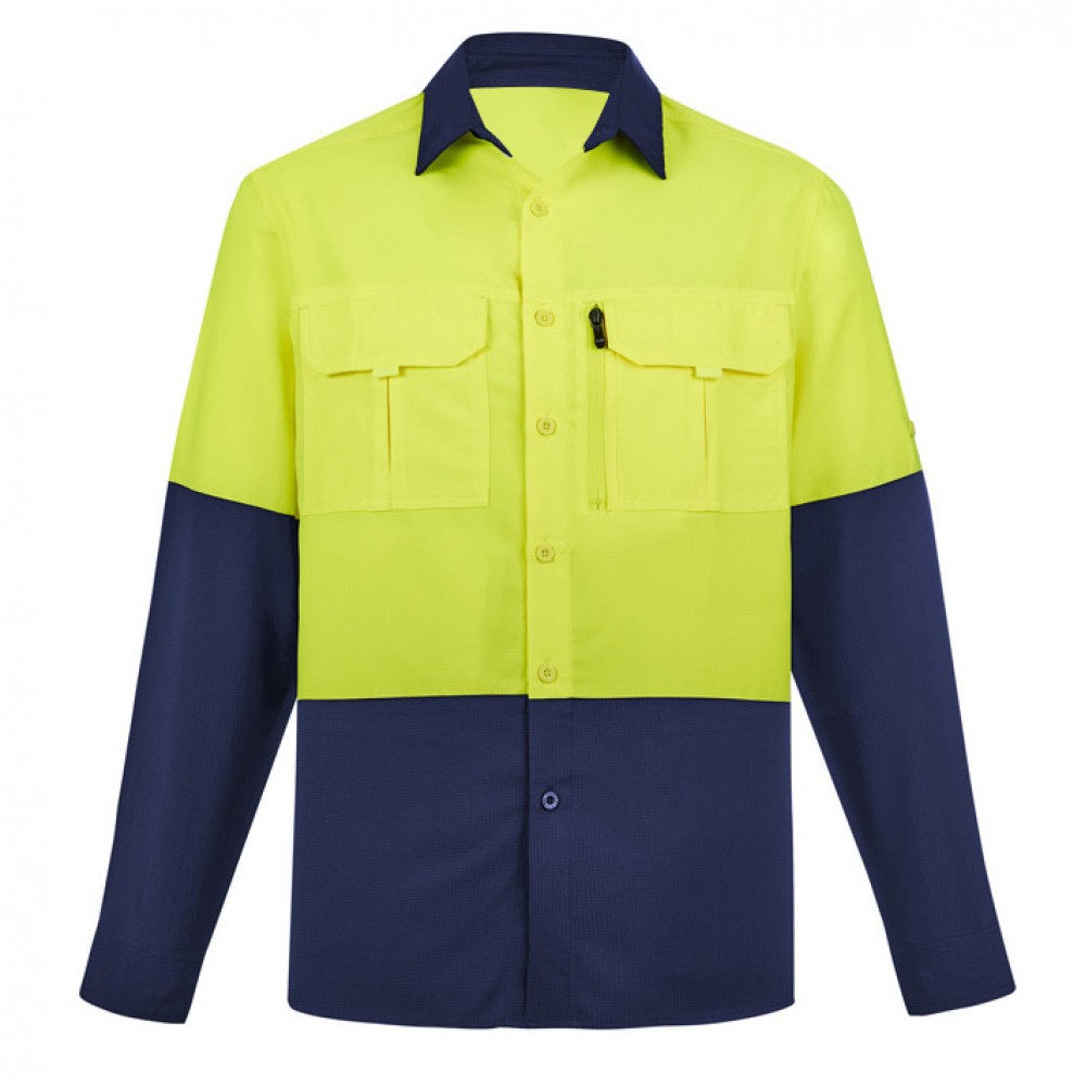 Mens Hi Vis Outdoor L/S Shirt