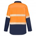 Mens Hi Vis Outdoor Segmented Tape L/S Shirt