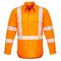 Mens Hi Vis X Back Taped Shirt