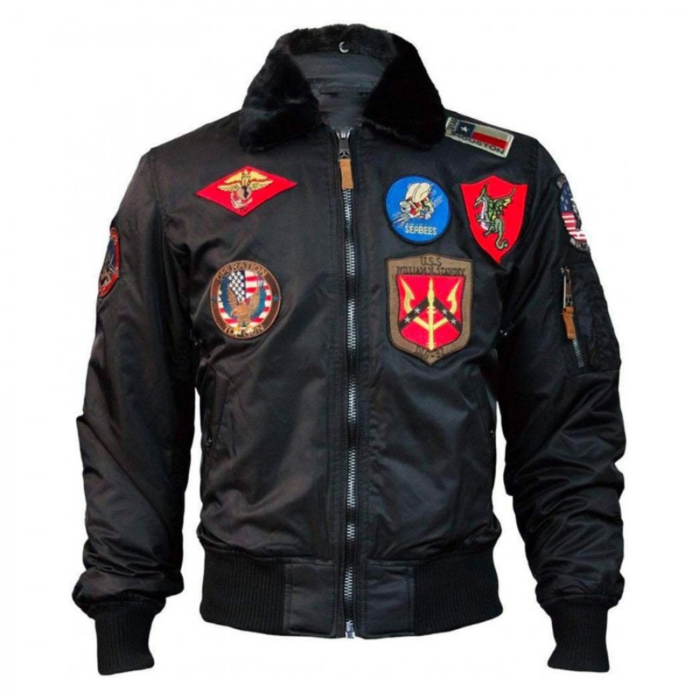 B-15 Jacket With Patches